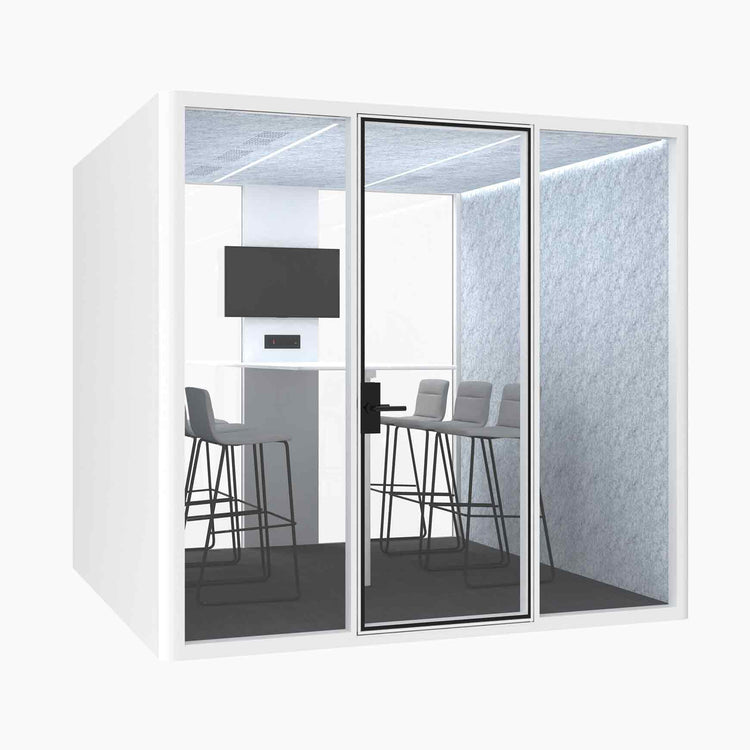 Hub Office Pod 6 Person Meeting Room Booth-Desky® Australia