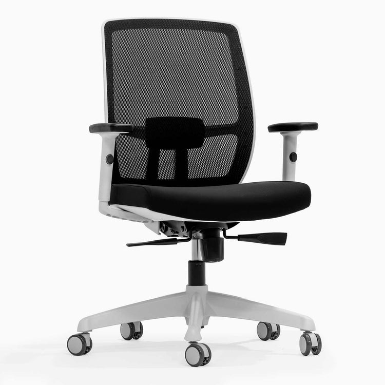 Luminous mesh office chair