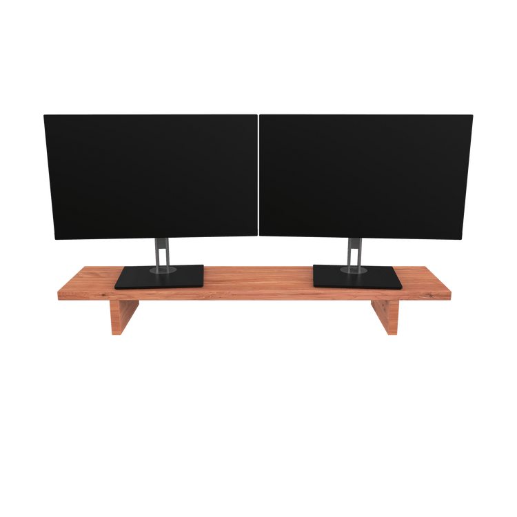 Desky Monitor Stand Red Cedar Softwood -Desky®