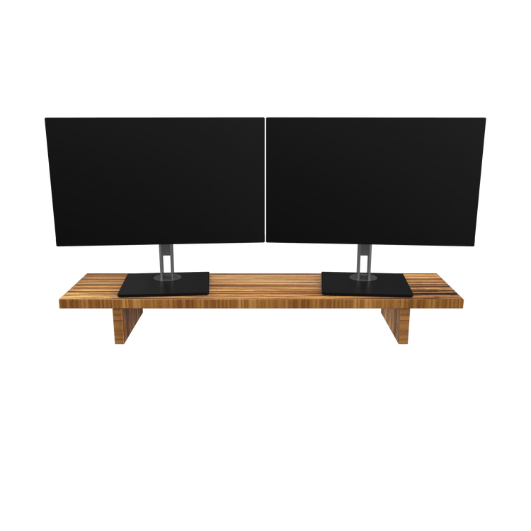 Desky Monitor Stand Tiger Bamboo -Desky®