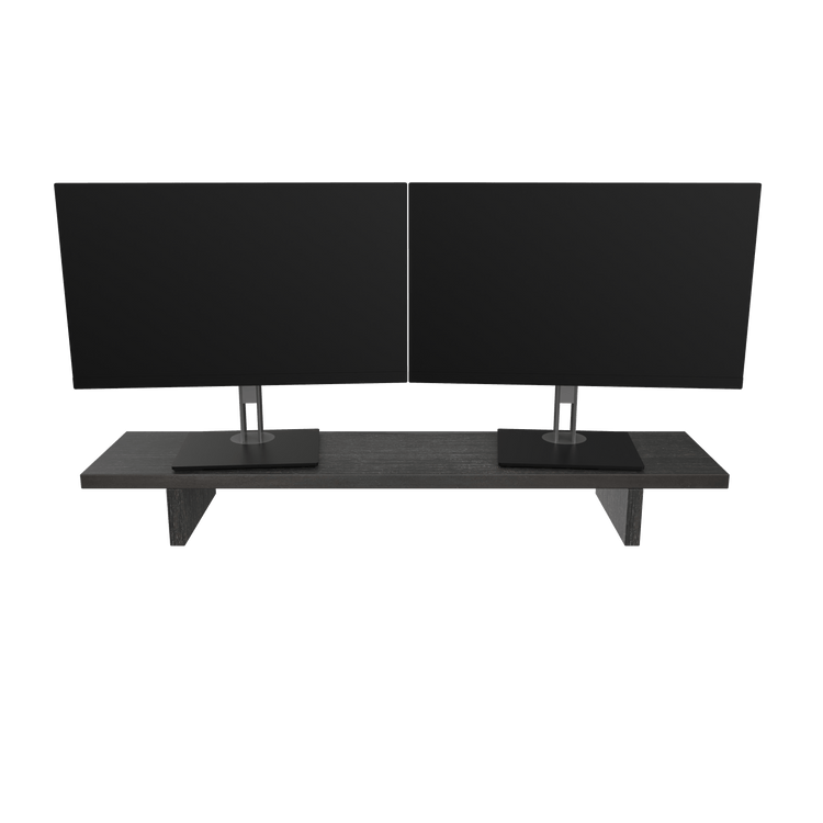 Desky Monitor Stand Dark Bamboo - Desky
