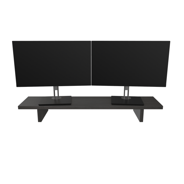 Desky Monitor Stand Burnished Wood - Desky