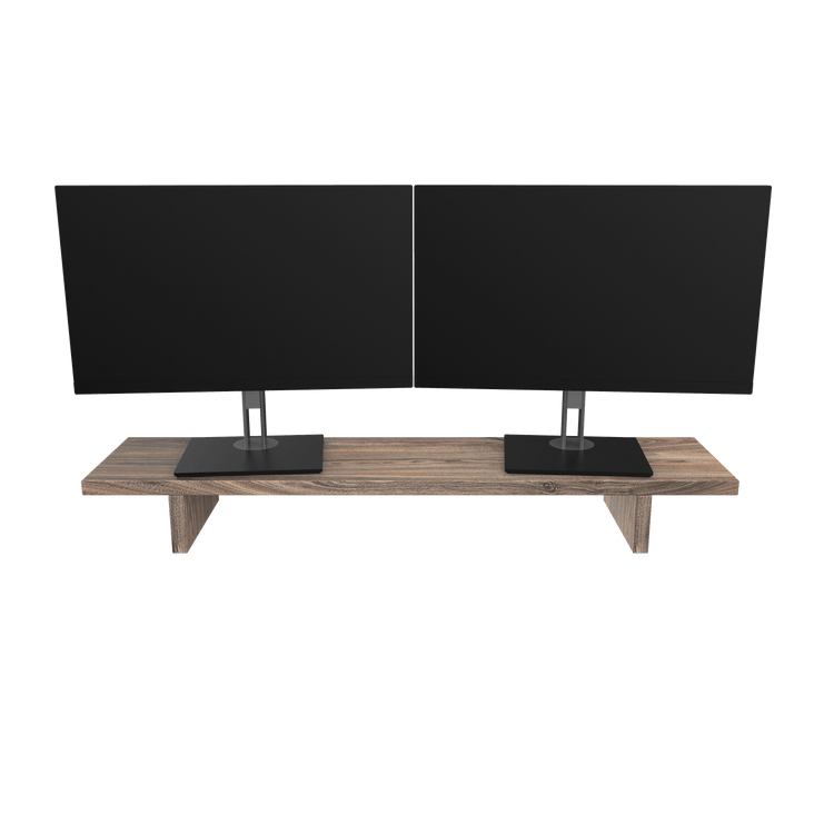 Desky Monitor Stand Natural Walnut - Desky
