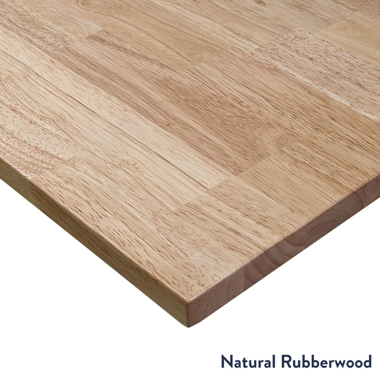 Desky Dual Mini Rubberwood Sit Stand Desk-Walnut Desky®