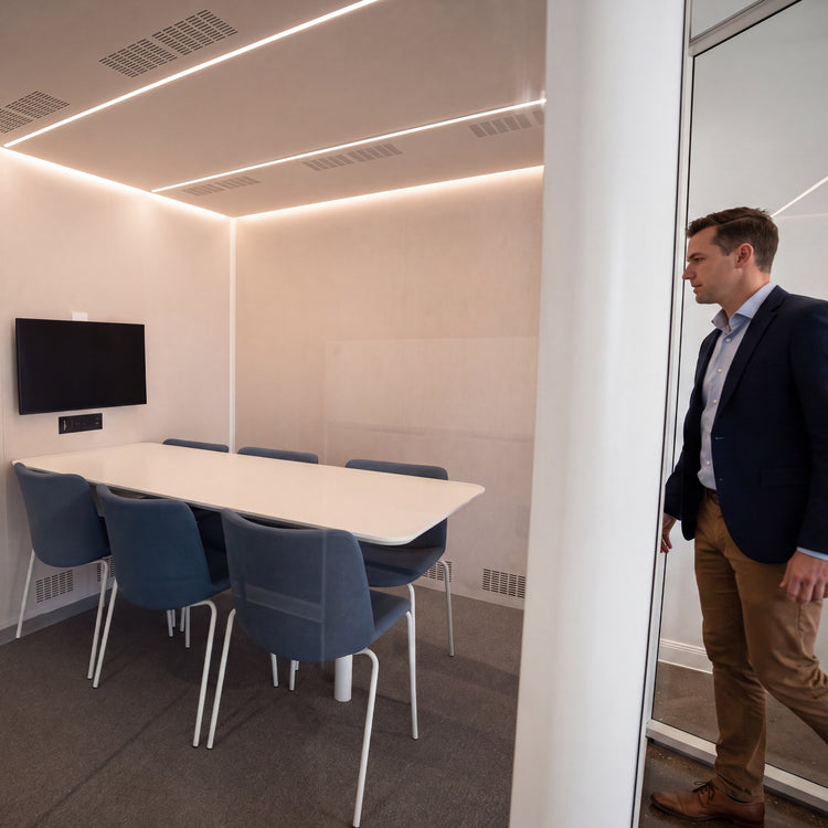Hub Office Pod 6 Person Meeting Room Booth