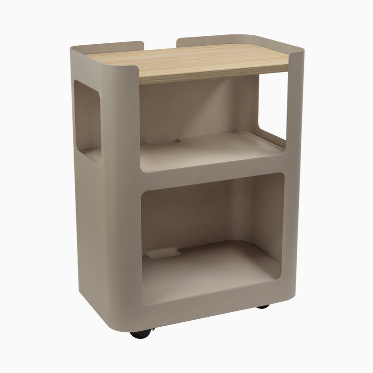 Desky Minimal Open Mobile Pedestal