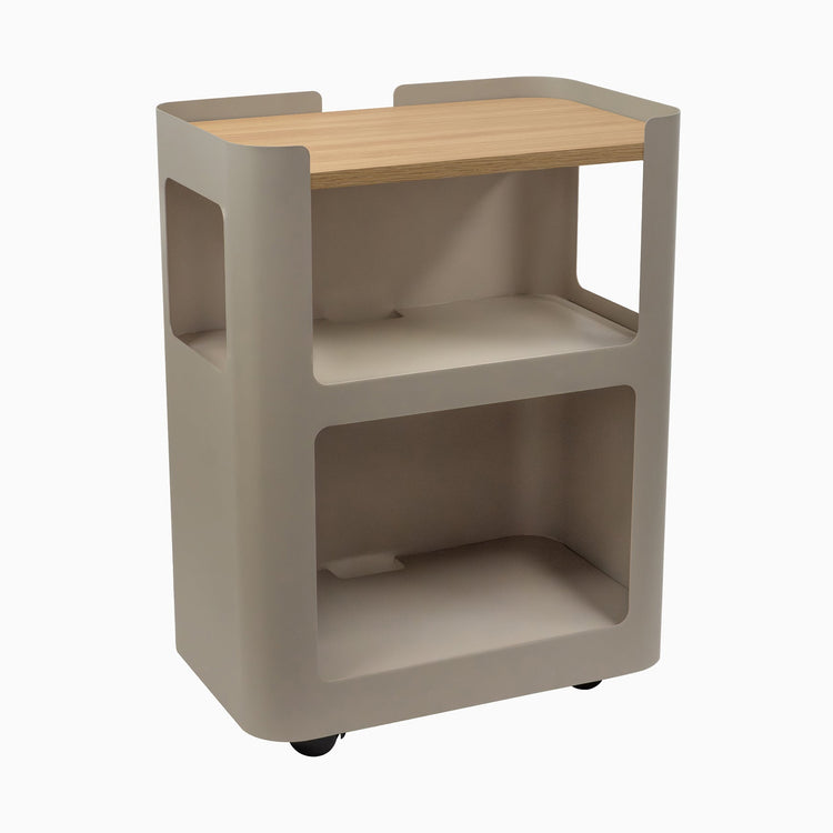 Desky Minimal Open Mobile Pedestal