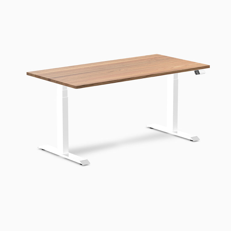 Desky standing desk 1500mm red oak hardwood