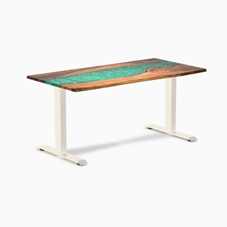 Desky Zero Resin Hardwood Office Desk
