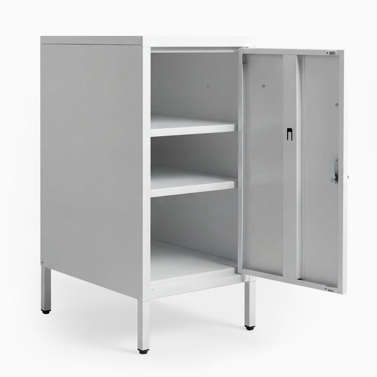 Desky Sidekick Metal Locker Cabinet-Accessories-Desky-Black-Right Opening-Desky® Australia