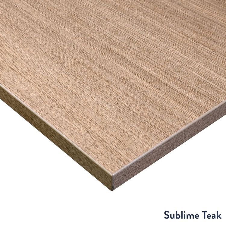 sublime teak melamine desktop
