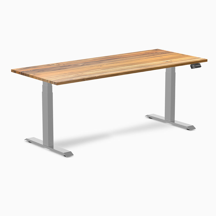 Desky standing desk 1800mm teak hardwood