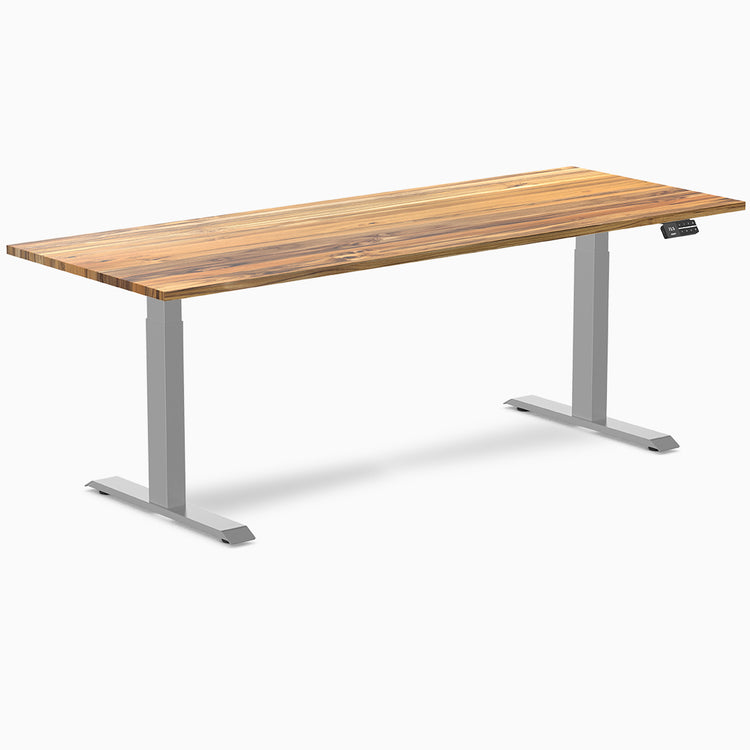 Desky standing desk 2000mm teak hardwood