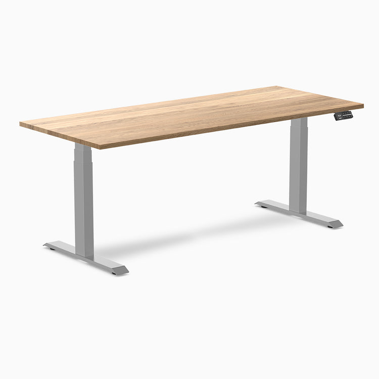 Desky standing desk 1800mm white oak hardwood