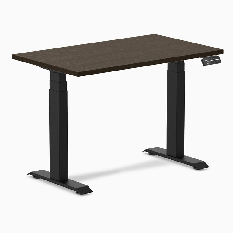 Desky Dual Mini Bamboo Sit Stand Desk