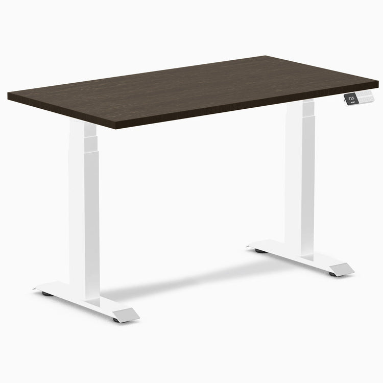Desky Dual Mini Bamboo Sit Stand Desk