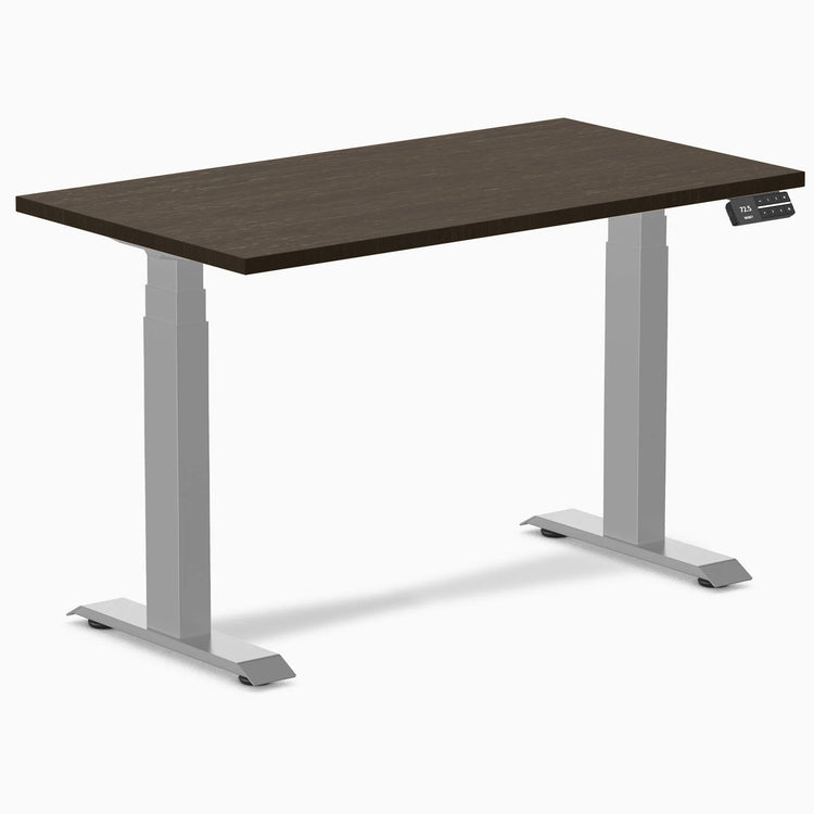 Desky Dual Mini Bamboo Sit Stand Desk