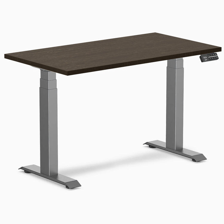 Desky Dual Mini Bamboo Sit Stand Desk
