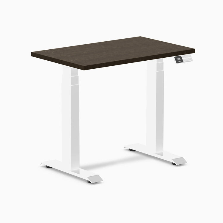 Desky Dual Mini Bamboo Sit Stand Desk