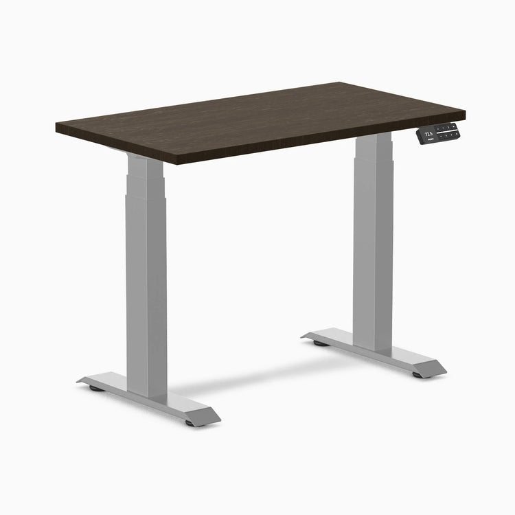 Desky Dual Mini Bamboo Sit Stand Desk