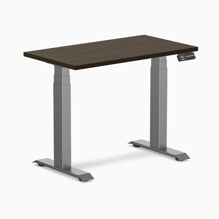Desky Dual Mini Bamboo Sit Stand Desk