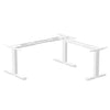 Desky Zero Fixed L-Shape Desk Frame-White Desky®