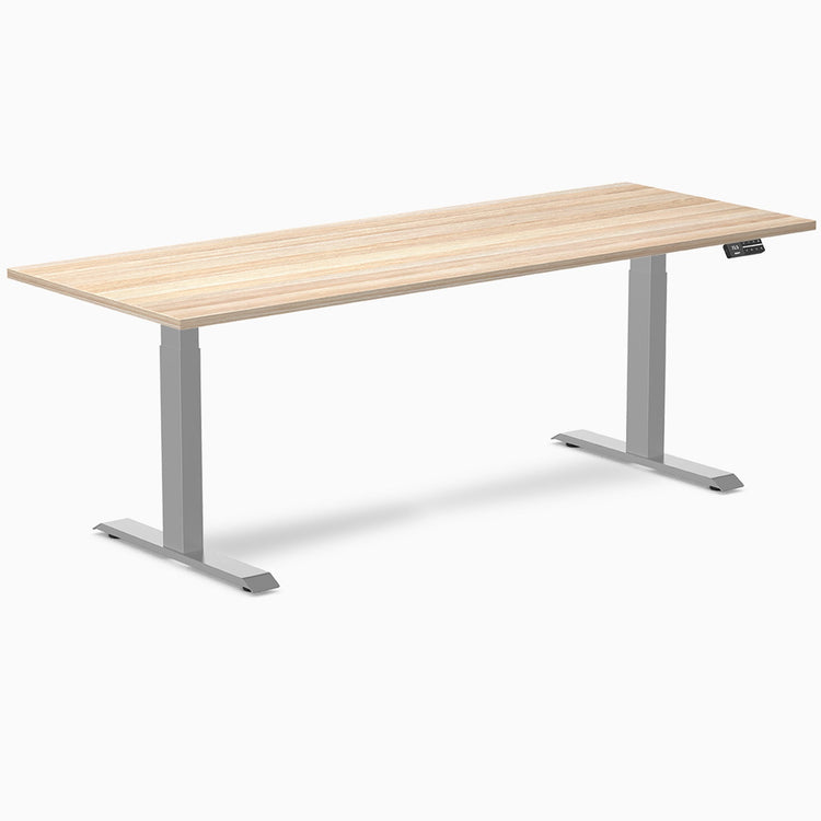 Desky Dual Melamine Sit Stand Desk