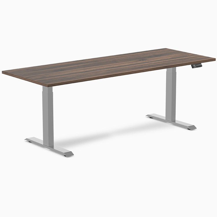 Desky Dual Melamine Sit Stand Desk