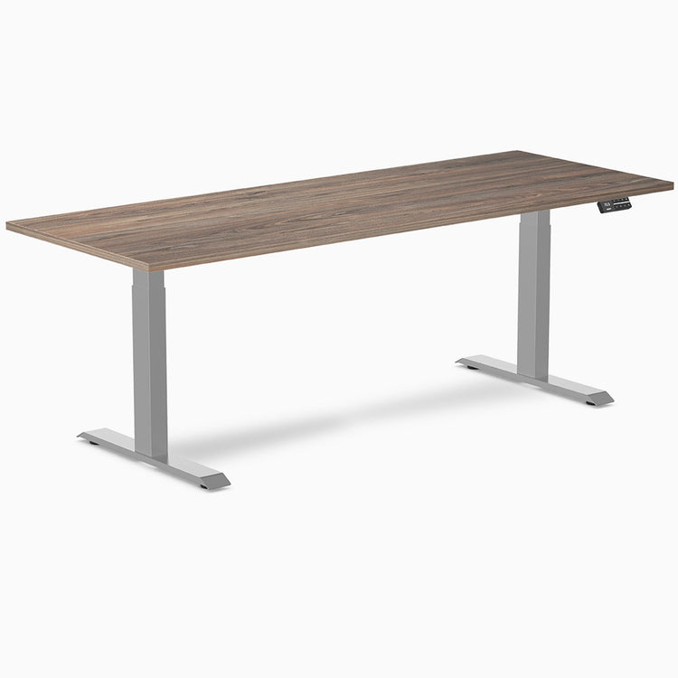 Almost Perfect Desky Dual Melamine Sit Stand Desk