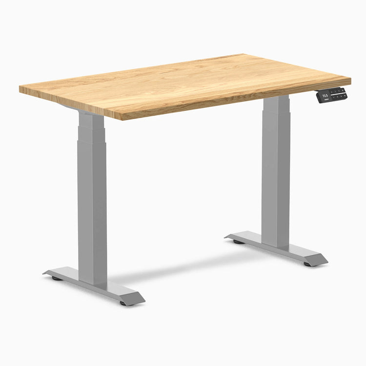 Desky Dual Mini Hardwood Sit Stand Desk
