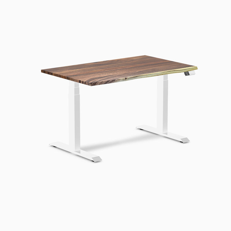 Electric Standing Desk Hardwood Saman - Desky