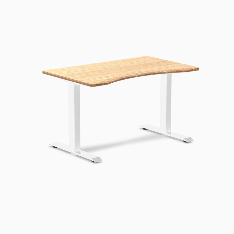 Zero ergo bamboo fixed office desk - Desky