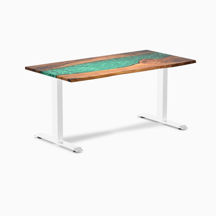 Desky Zero Resin Hardwood Office Desk-Desky® Australia