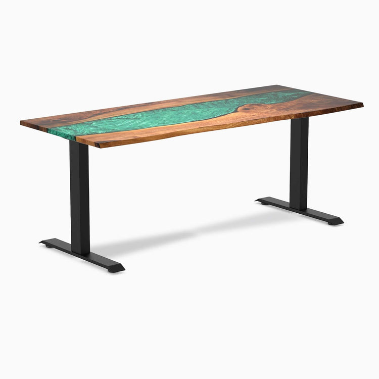 Desky Zero Resin Hardwood Office Desk-Desky® Australia