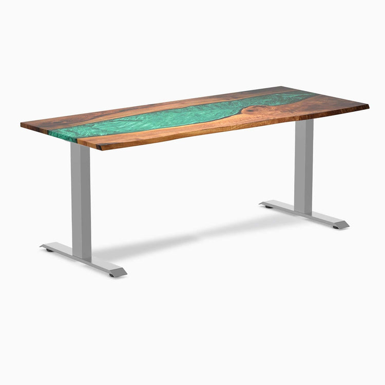 Desky Zero Resin Hardwood Office Desk-Desky® Australia