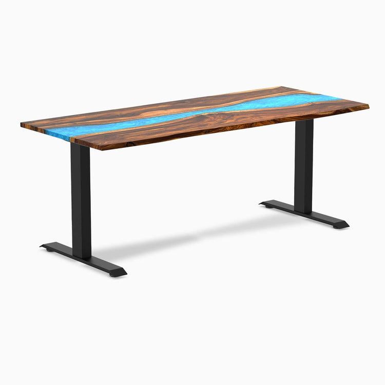 Desky Zero Resin Hardwood Office Desk-Desky® Australia