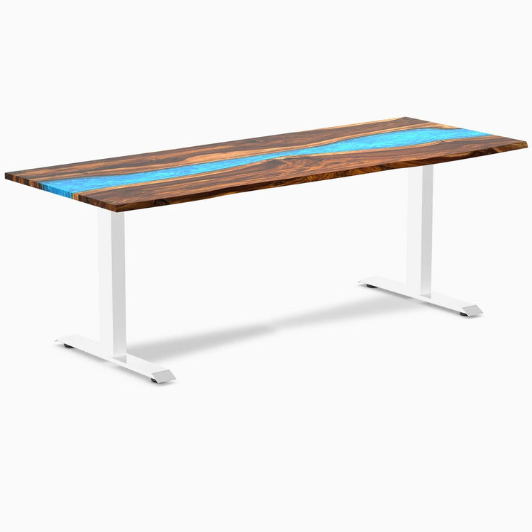 Desky Zero Resin Hardwood Office Desk-Desky® Australia