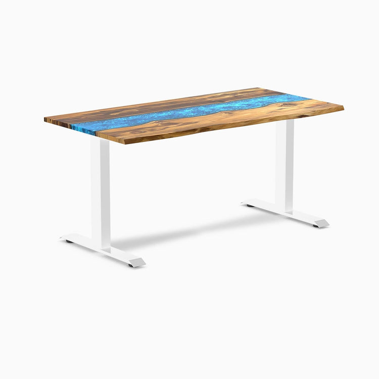 Desky Zero Resin Hardwood Office Desk-Desky® Australia