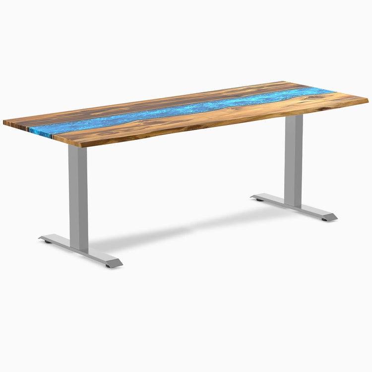 Desky Zero Resin Hardwood Office Desk-Desky® Australia