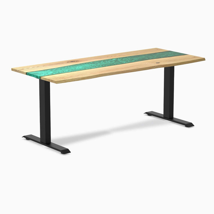 Desky Zero Resin Hardwood Office Desk-Desky® Australia