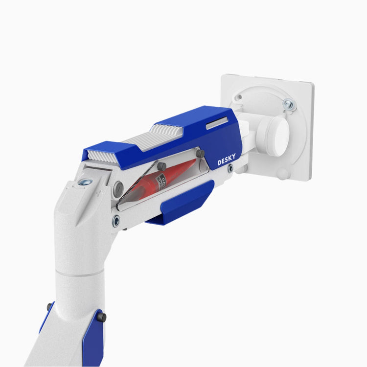 Desky hercules arm blue and white