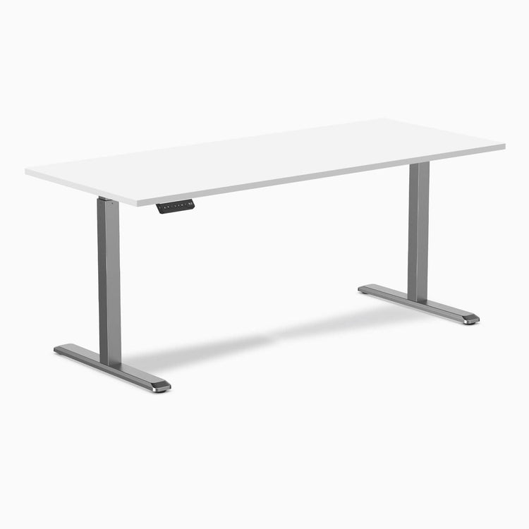 1800mm single desk in white