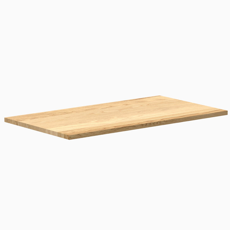 Desky Mini Hardwood Desk Tops-Desk Tops-Desky-White Oak-1100x600mm-Desky® Australia