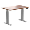 Desky Dual Mini Hardwood Sit Stand Desk-Walnut Desky®