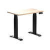 Desky Dual Mini Sit Stand Desk-Classic Oak Desky®