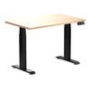 Almost Perfect Desky Dual Mini Sit Stand Desk-Curly Birch Desky®