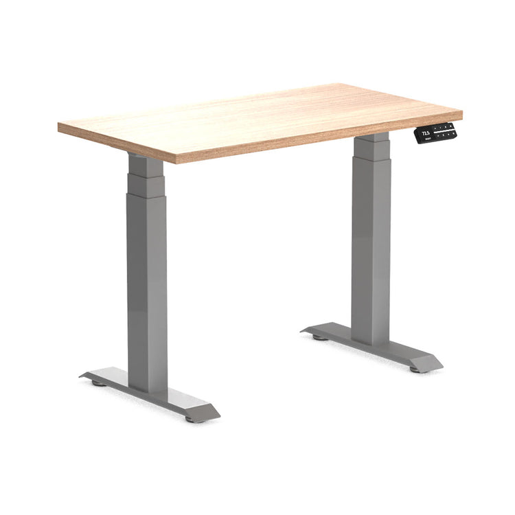 Desky Dual Mini Sit Stand Desk-White Desky®