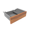 Desky Minimal Under Desk Drawer-Prime Oak Melamine Desky®