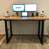 Desky Quad Sit Stand Desk Frame Matte Black -Desky®