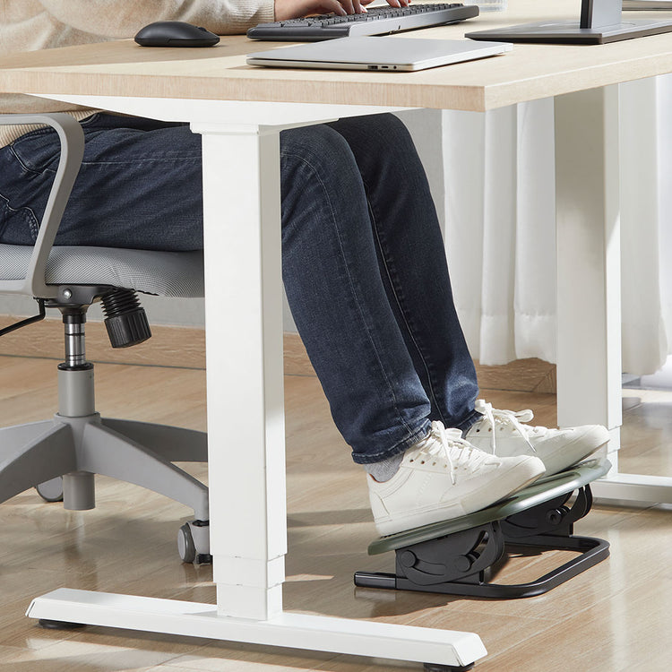angled ergonomic foot rest